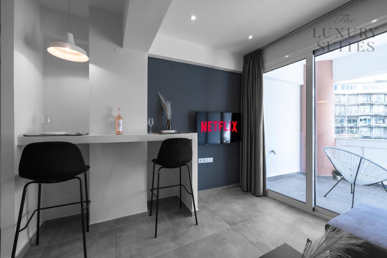 Horizon Apartments, The Luxury Suites Thessaloniki Exterior foto