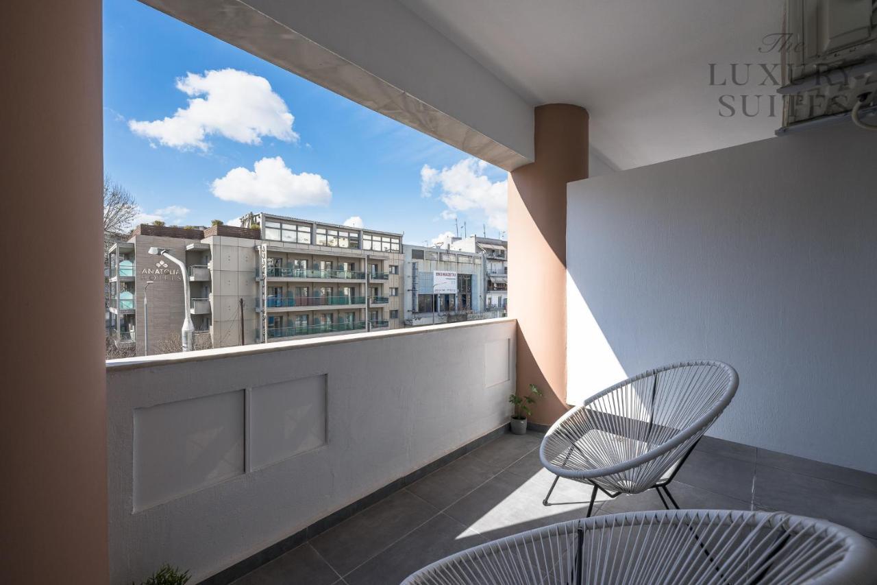 Horizon Apartments, The Luxury Suites Thessaloniki Exterior foto