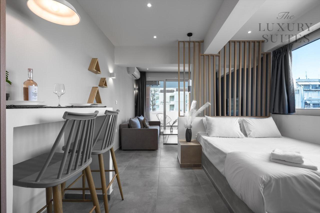 Horizon Apartments, The Luxury Suites Thessaloniki Exterior foto