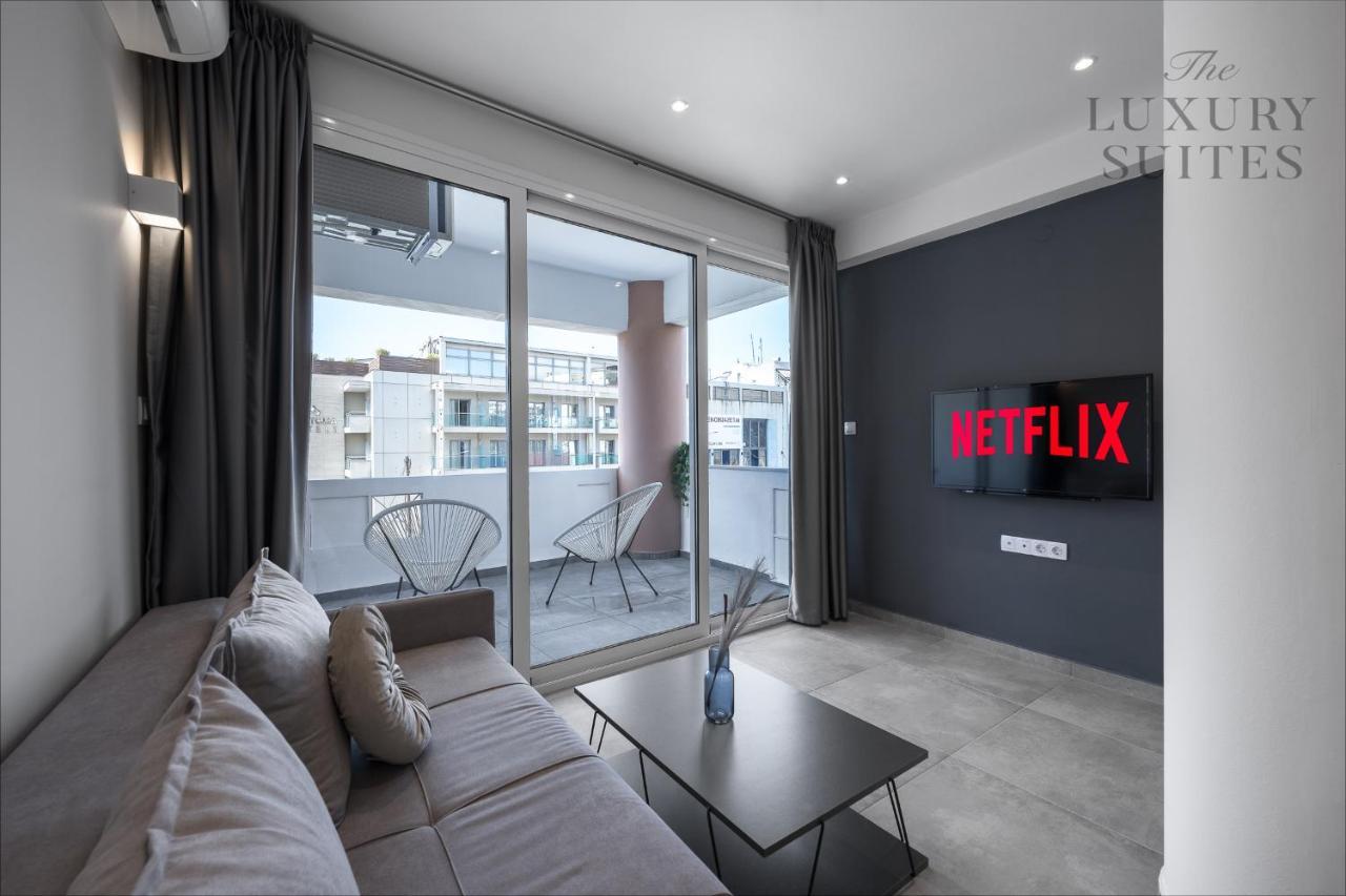 Horizon Apartments, The Luxury Suites Thessaloniki Exterior foto