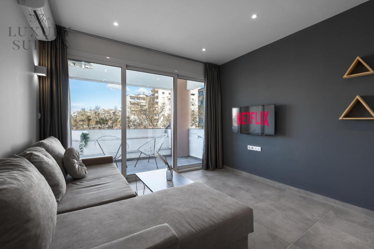 Horizon Apartments, The Luxury Suites Thessaloniki Exterior foto