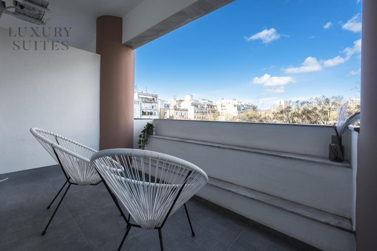 Horizon Apartments, The Luxury Suites Thessaloniki Exterior foto